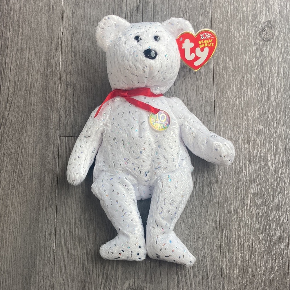 8 count TY Beanie Baby Bear Lot